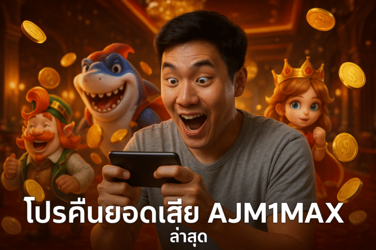 โปรคืนยอดเสีย AJM1MAX ล่าสุด